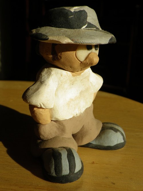 Not Much Action Figures - Clay Figurine - Me