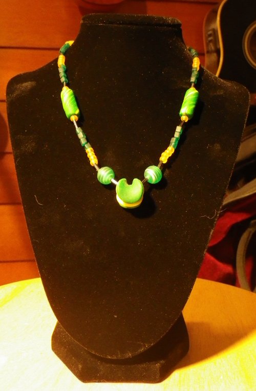 Jewelry - Green/Yellow- full view