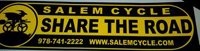 Salem Cycle "Share The Road" Bumper Sticker